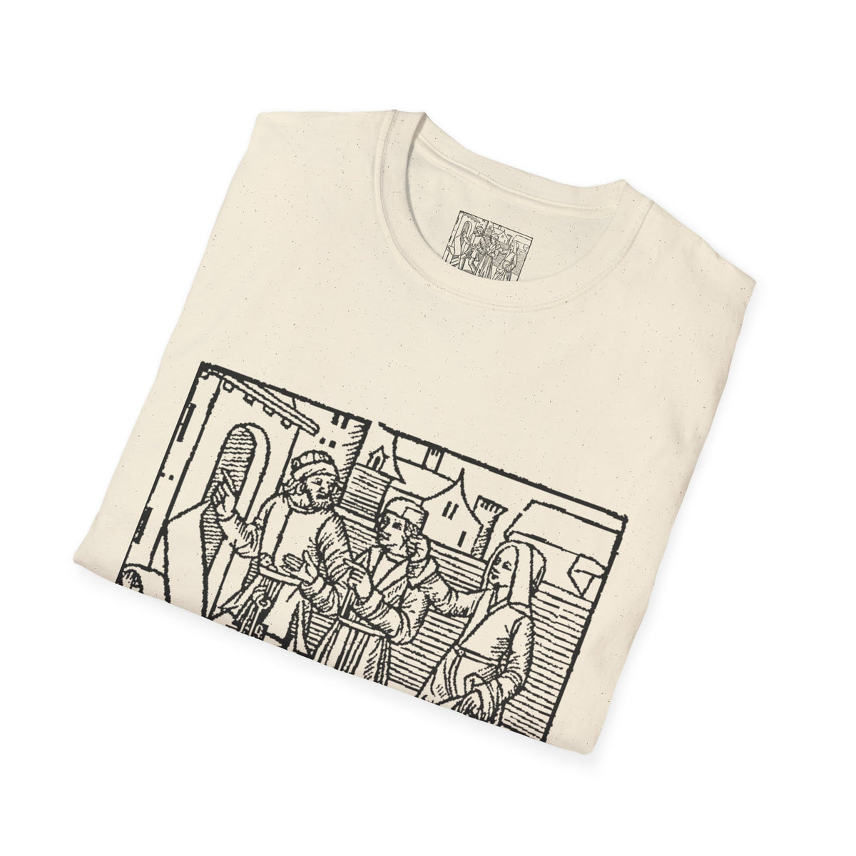 Dr. Fian showing pentinence for his wicked life… Witchcraft T-Shirt