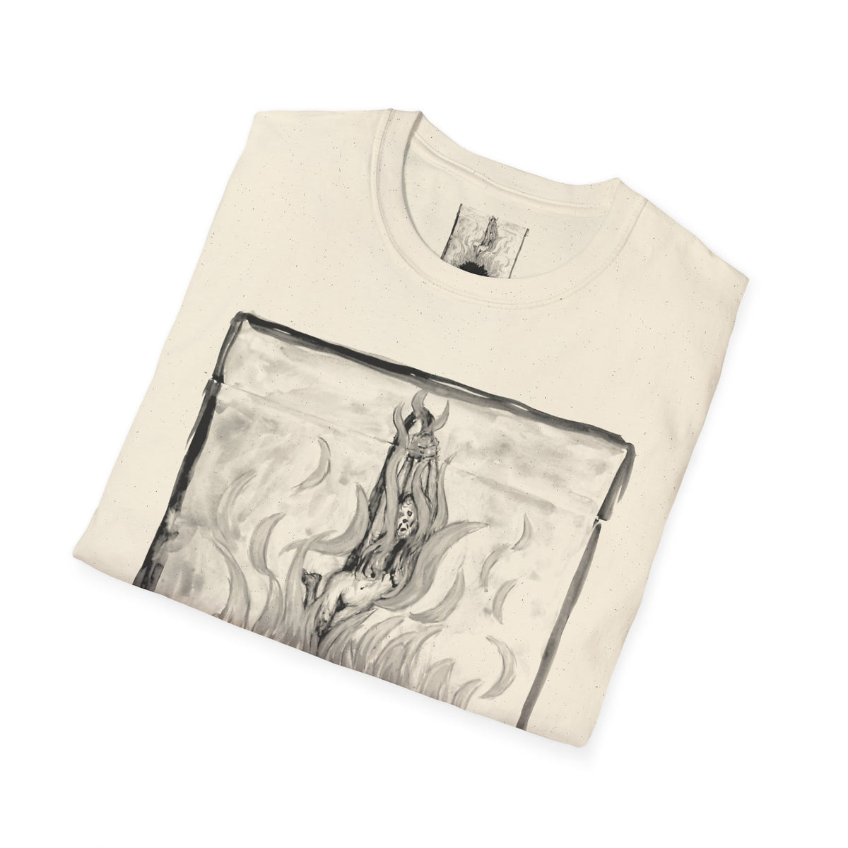 Hugo Simberg Noita roviolla (ajoittamaton) Witchcraft T-Shirt