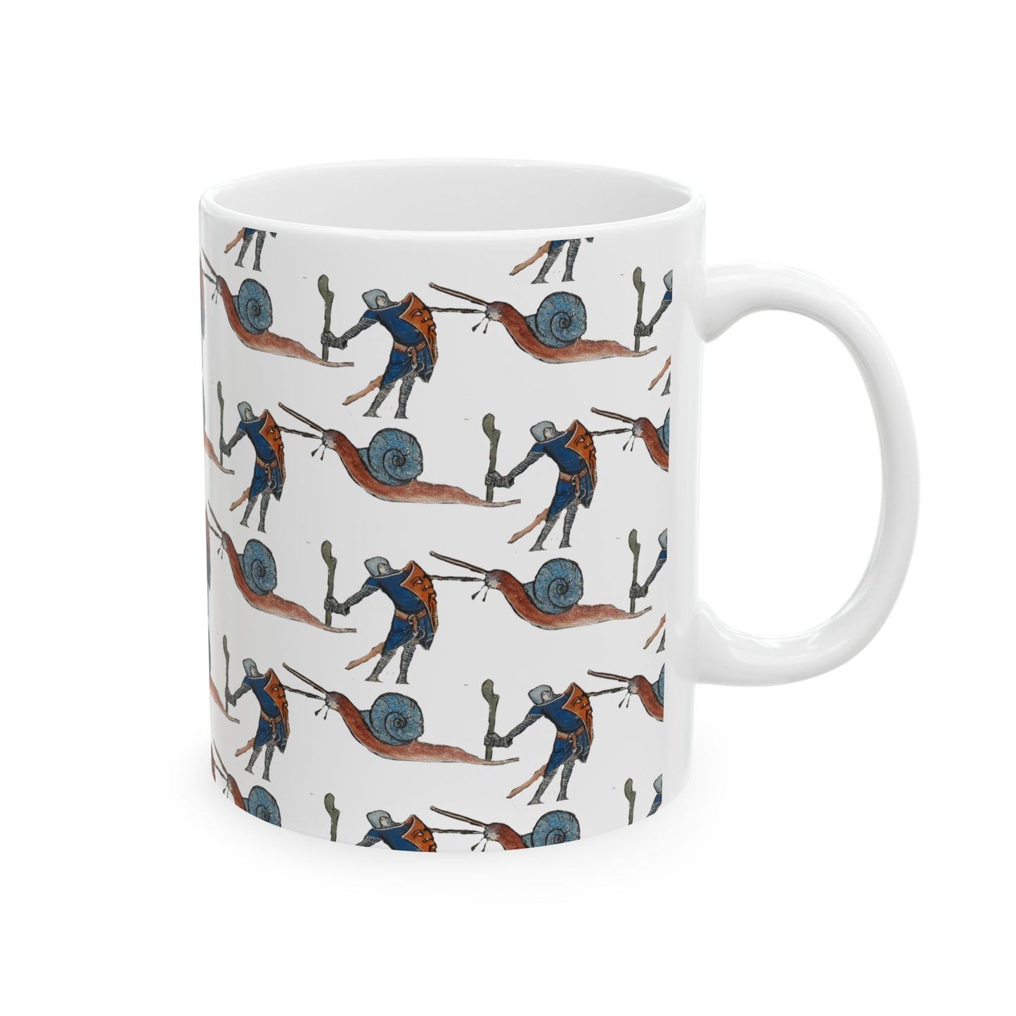 big snail Ceramic Mug, (11oz, 15oz)