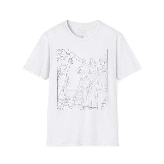 La renonciation au baptême du Christ (planche du… Witchcraft T-Shirt