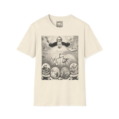 Cromolitográfico representando a omnipresença de… Witchcraft T-Shirt