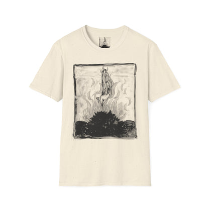 Hugo Simberg Noita roviolla (ajoittamaton) Witchcraft T-Shirt