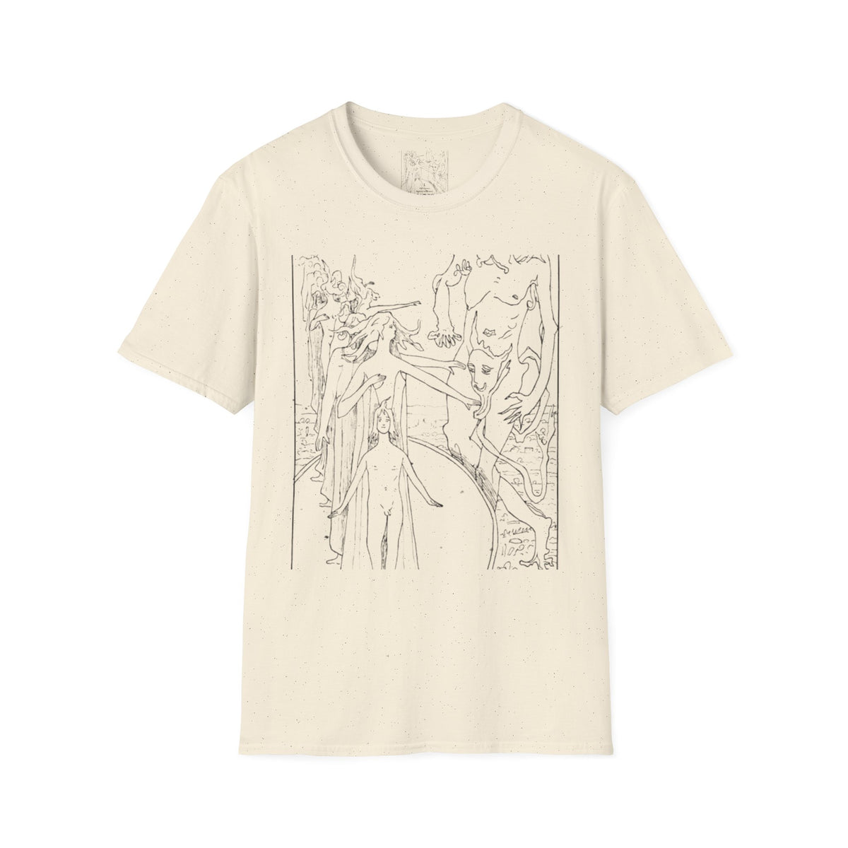 Hommage rendu à Satan dans le cercle (planche du… Witchcraft T-Shirt