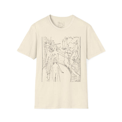 Hommage rendu à Satan dans le cercle (planche du… Witchcraft T-Shirt