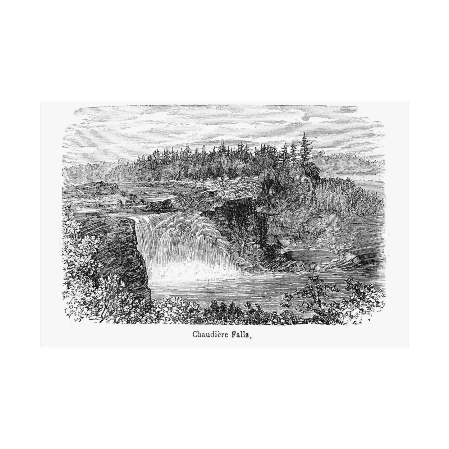 Chaudière Falls, Canada (Poster)