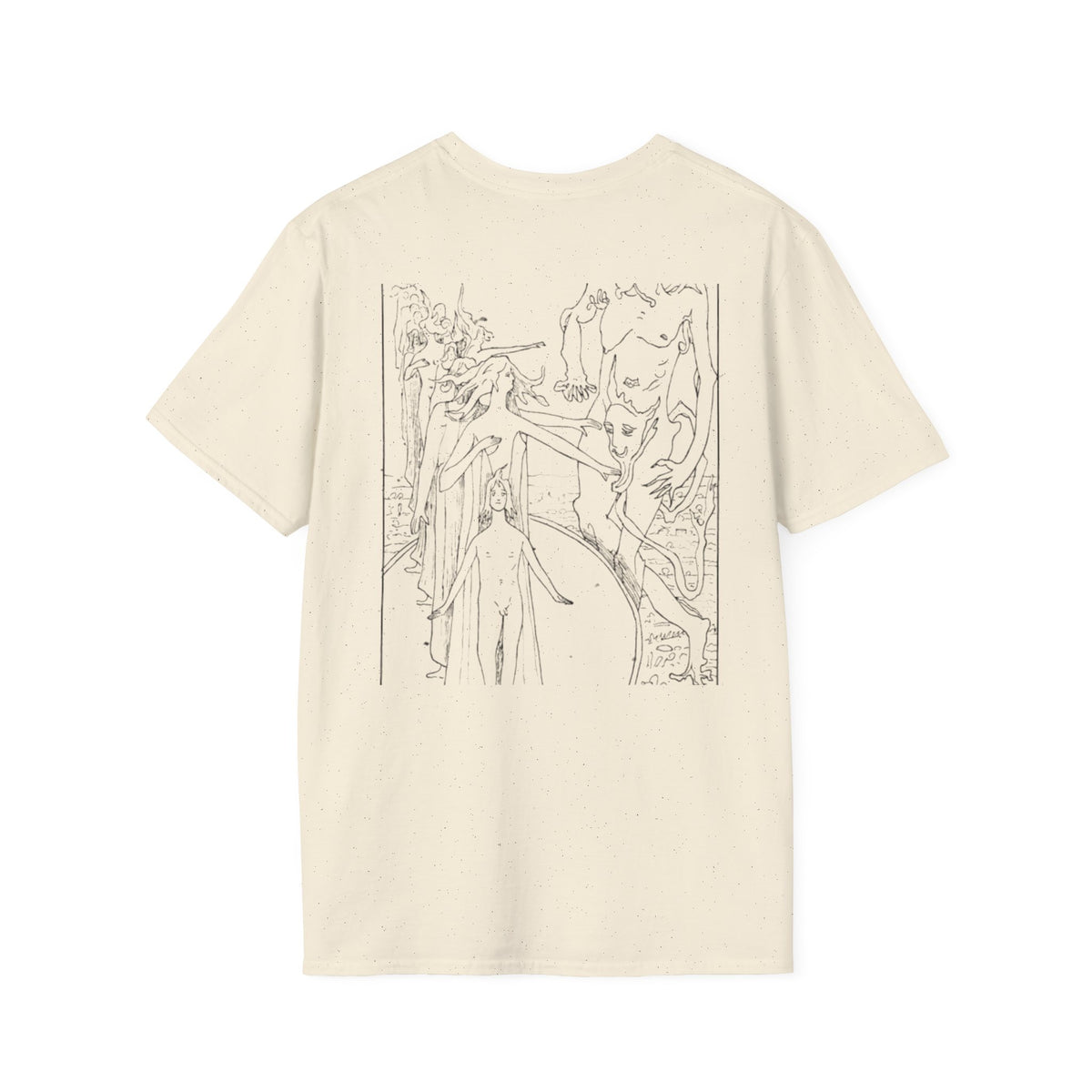 Hommage rendu à Satan dans le cercle (planche du… Witchcraft T-Shirt