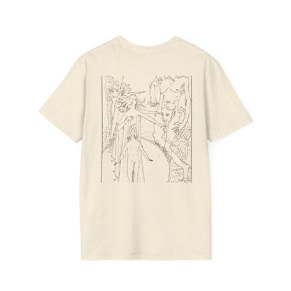 Hommage rendu à Satan dans le cercle (planche du… Witchcraft T-Shirt