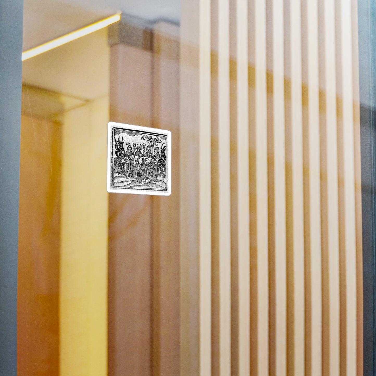 Dining with the Devil Sticker