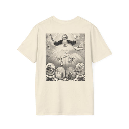 Cromolitográfico representando a omnipresença de… Witchcraft T-Shirt