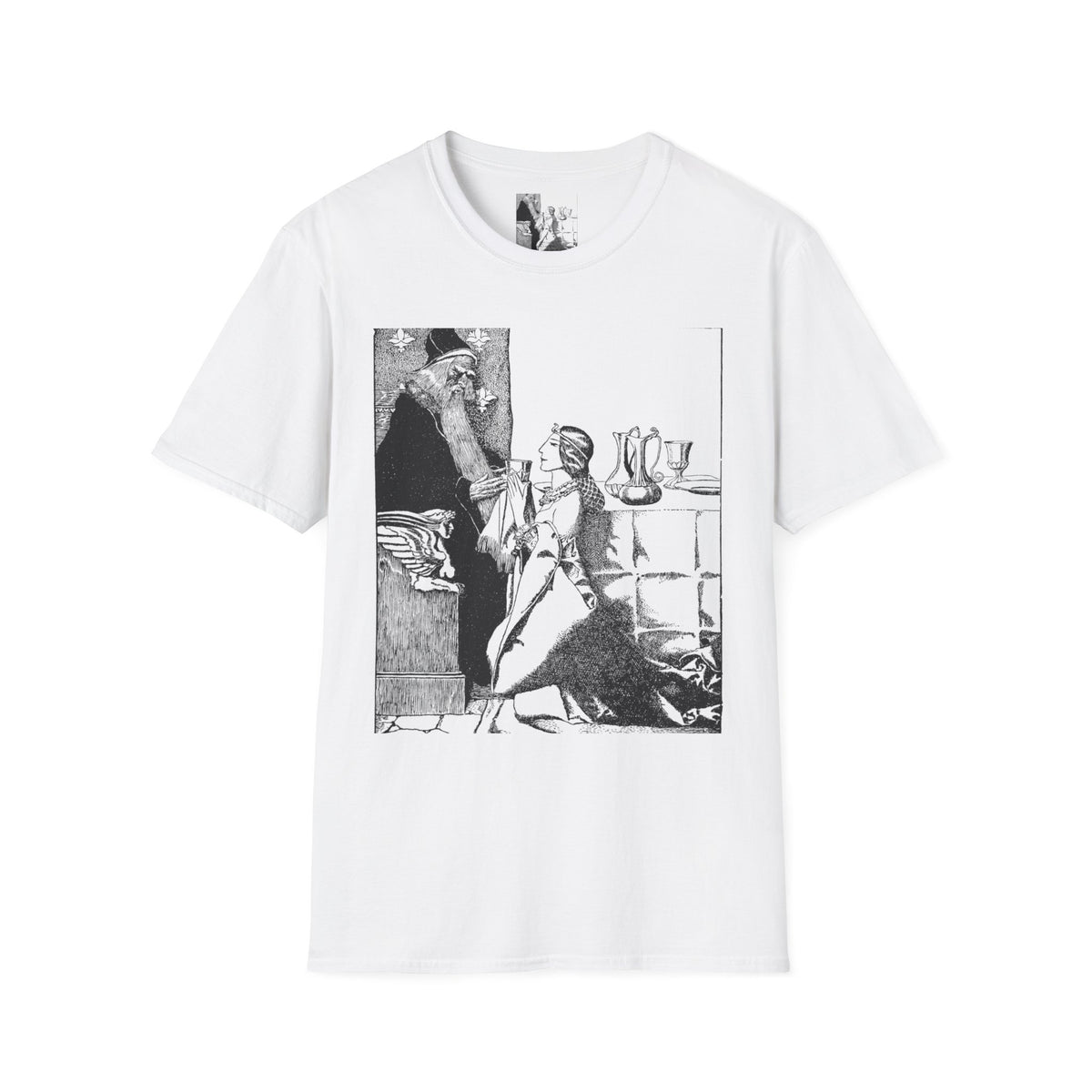 Arthur Pyle Vivien Bewitches Merlin Witchcraft T-Shirt