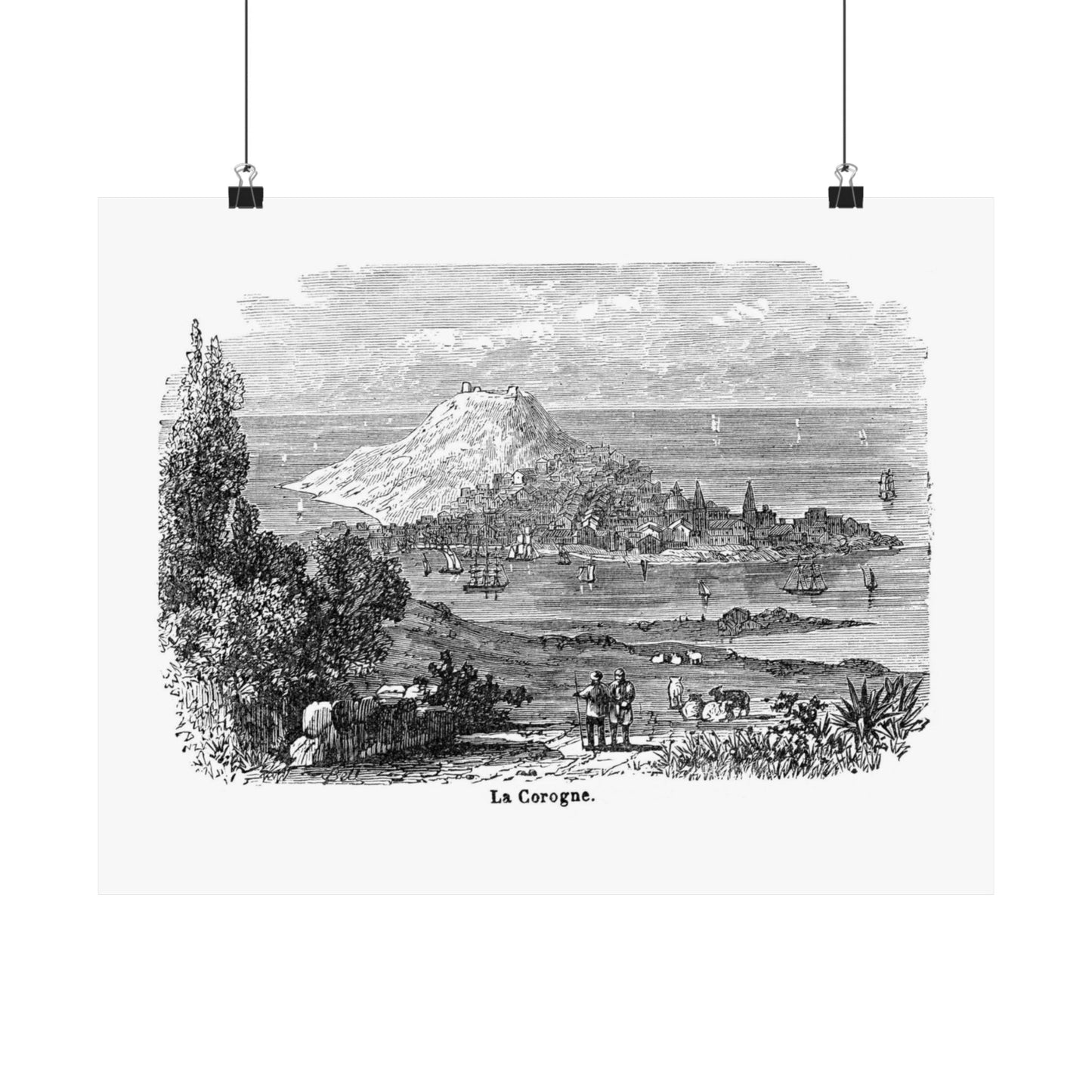 A Coruña, Spain (Poster)