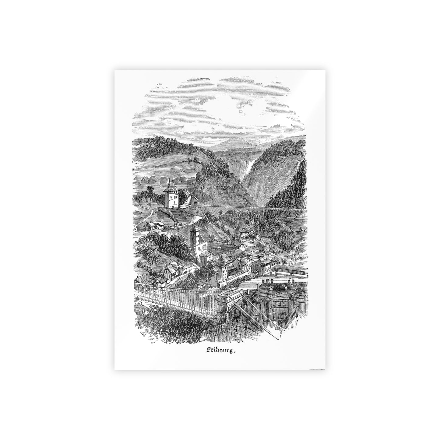 Fribourg, Switzerland (Poster)
