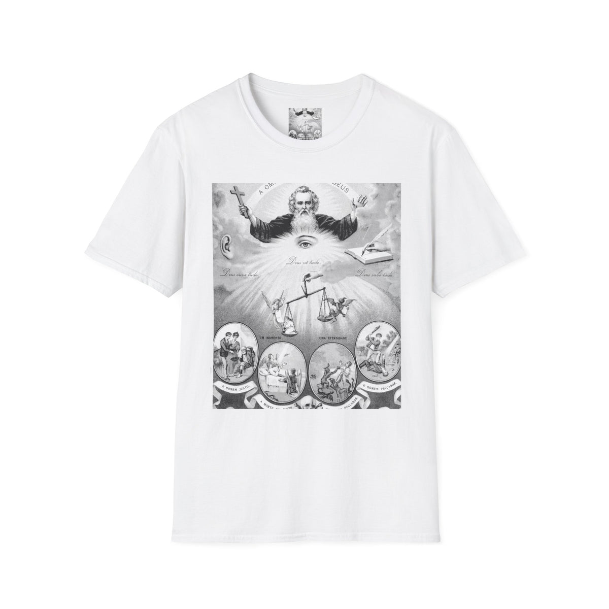 Cromolitográfico representando a omnipresença de… Witchcraft T-Shirt
