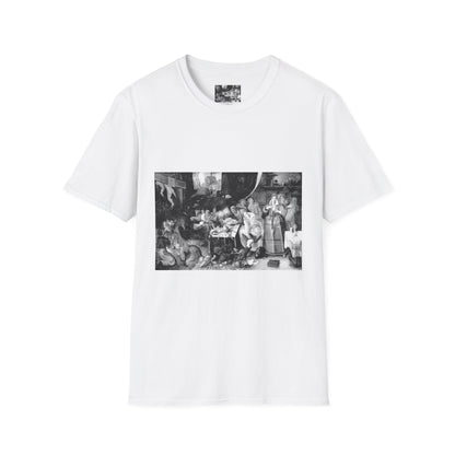 Hieronymus Francken I (circle) Hexensabbat Witchcraft T-Shirt