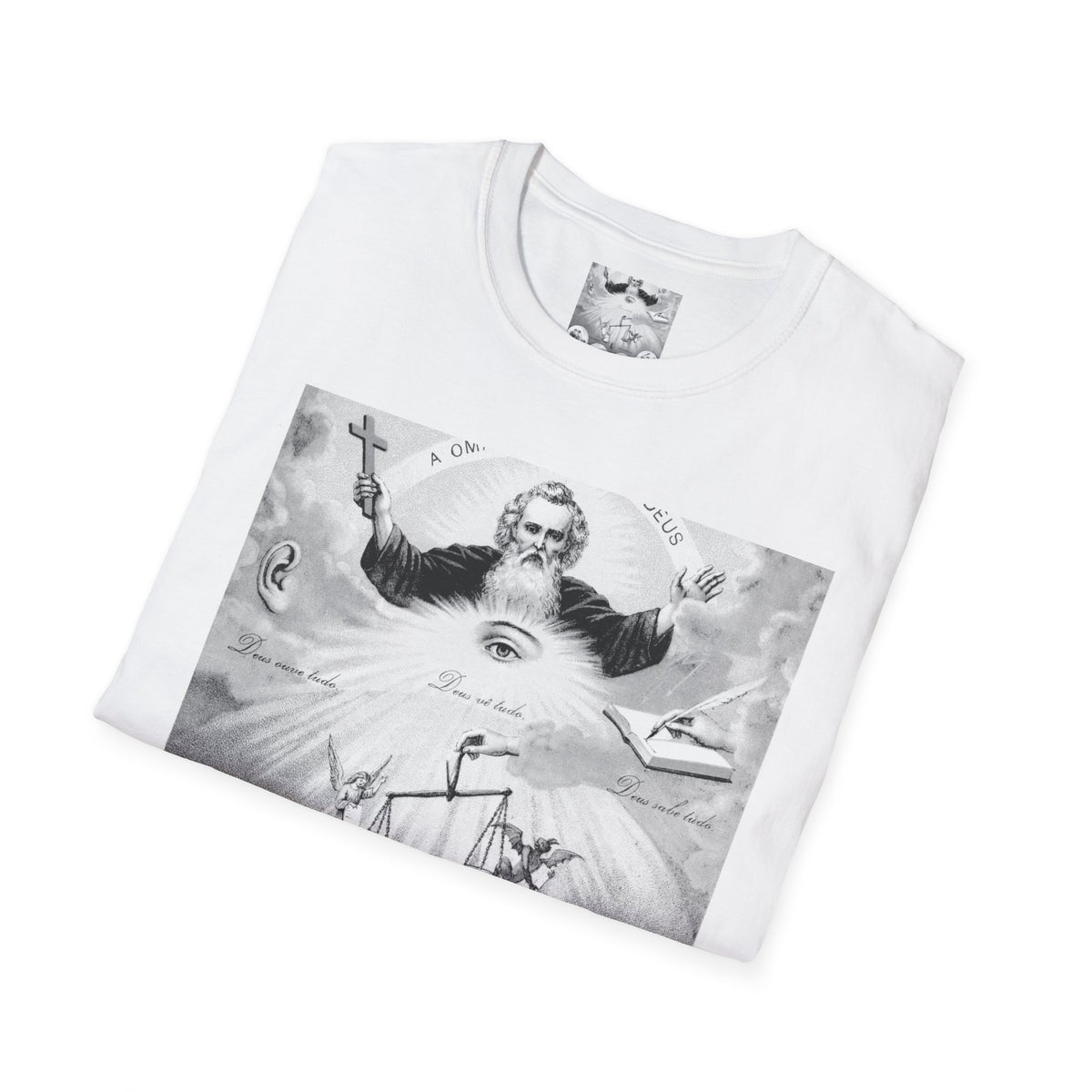 Cromolitográfico representando a omnipresença de… Witchcraft T-Shirt