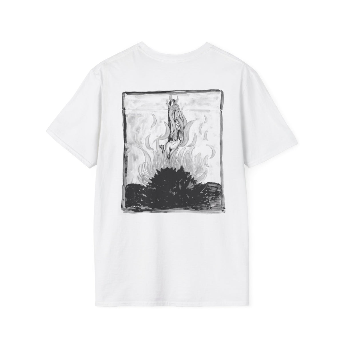 Hugo Simberg Noita roviolla (ajoittamaton) Witchcraft T-Shirt
