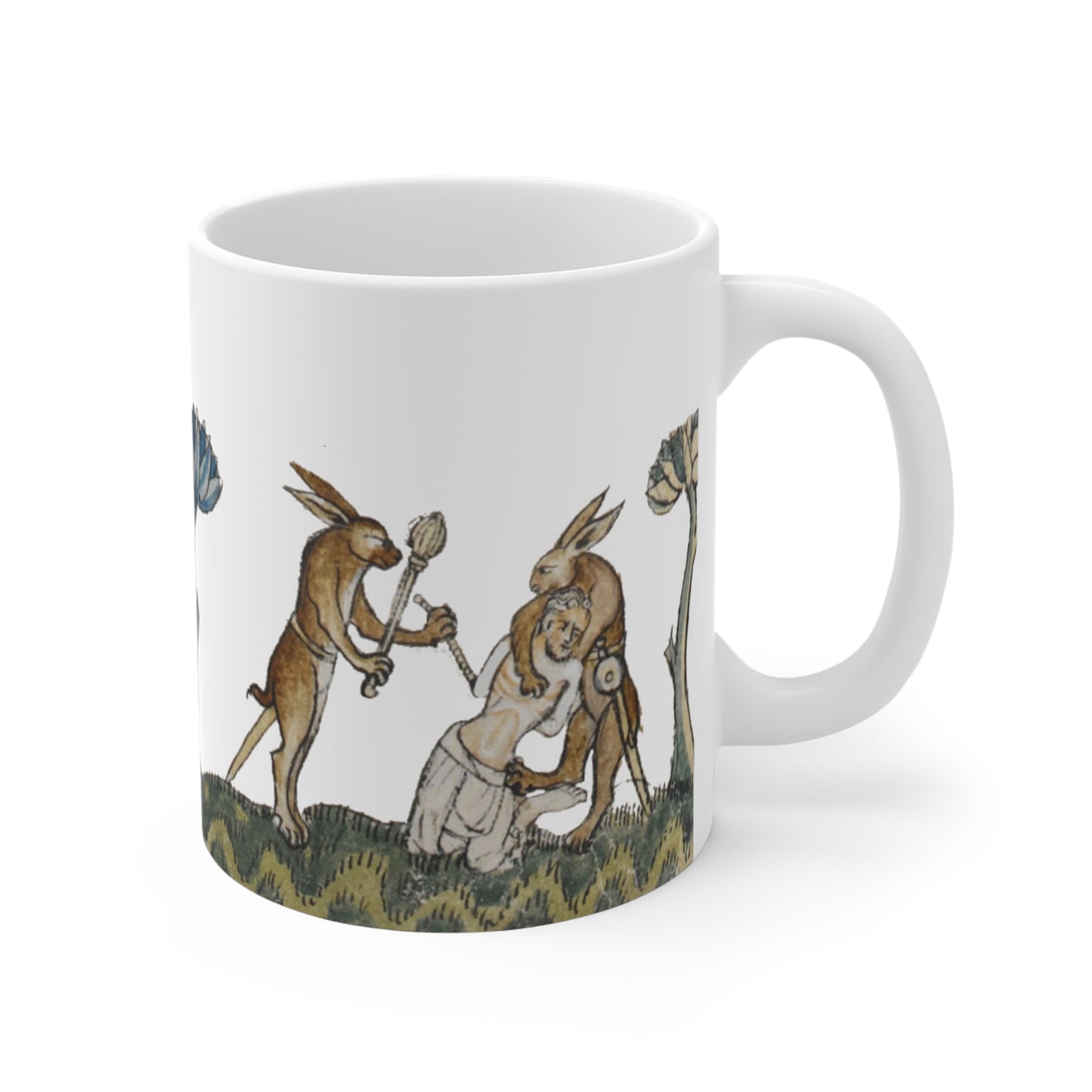 rabbit hunter mug (11 oz)