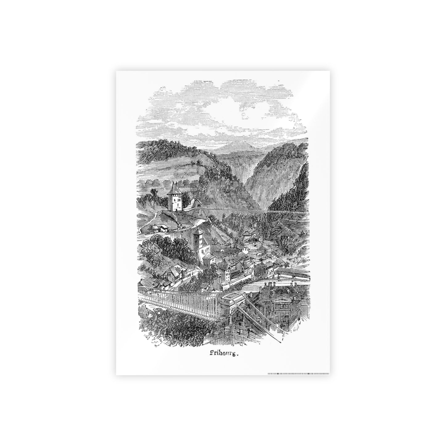 Fribourg, Switzerland (Poster)