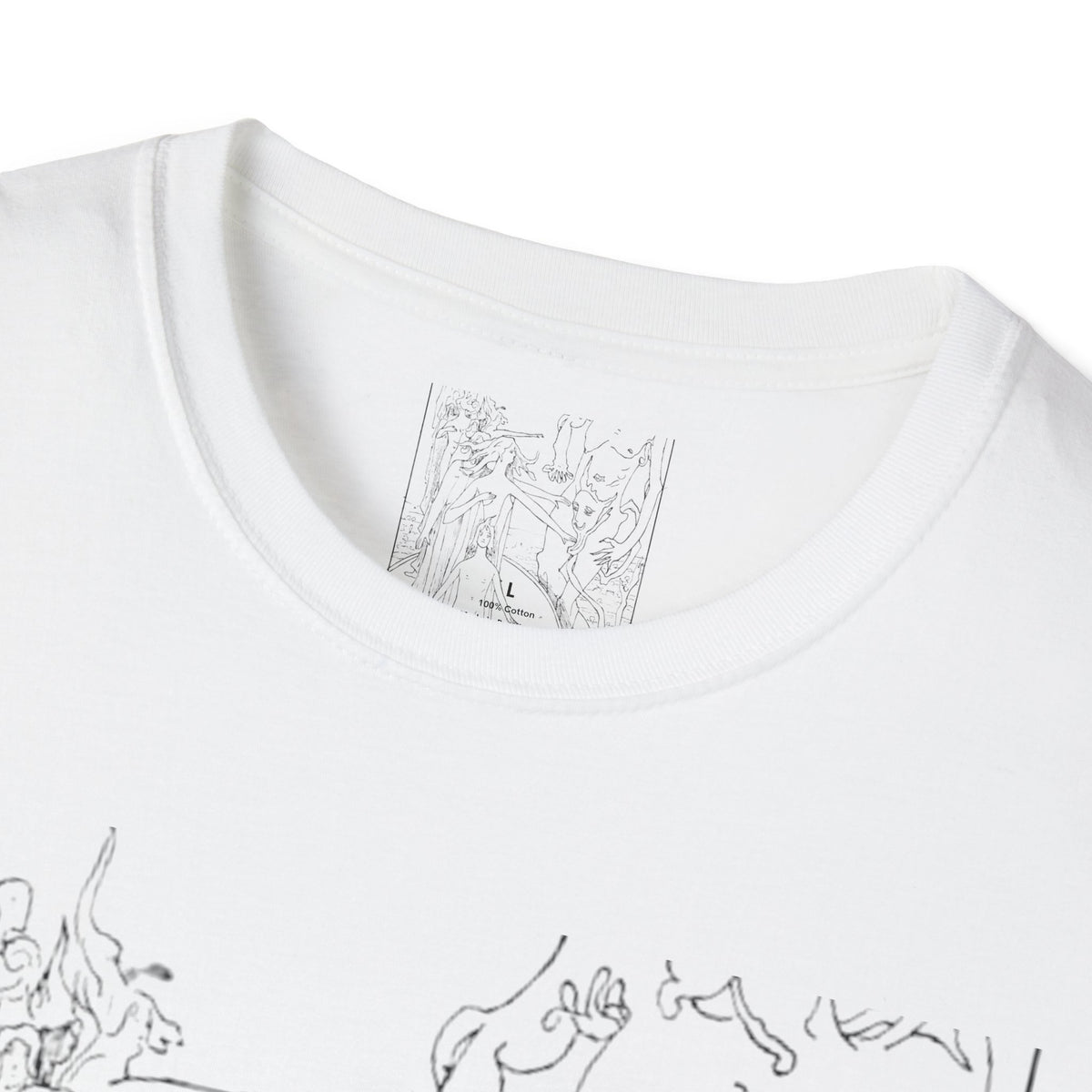 Hommage rendu à Satan dans le cercle (planche du… Witchcraft T-Shirt