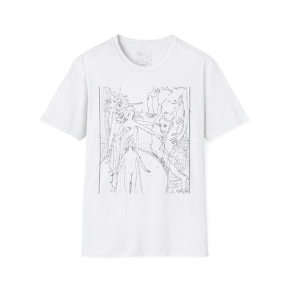 Hommage rendu à Satan dans le cercle (planche du… Witchcraft T-Shirt