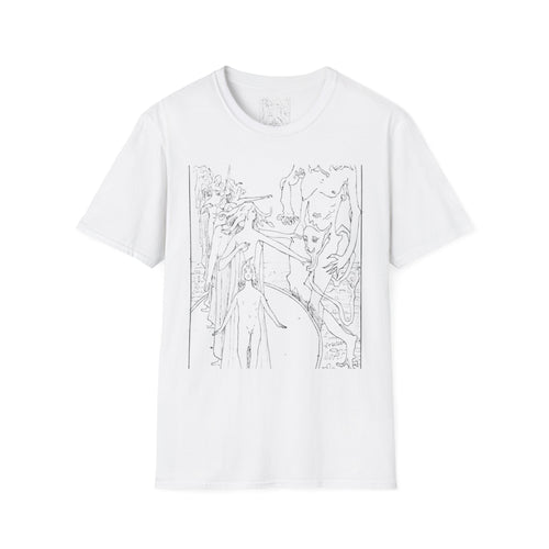 Hommage rendu à Satan dans le cercle (planche du… Witchcraft T-Shirt