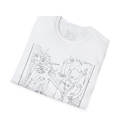 Hommage rendu à Satan dans le cercle (planche du… Witchcraft T-Shirt