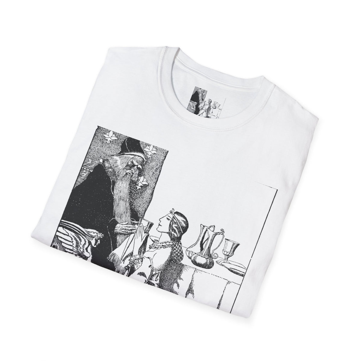 Arthur Pyle Vivien Bewitches Merlin Witchcraft T-Shirt