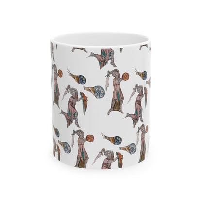 small snail Ceramic Mug, (11oz)