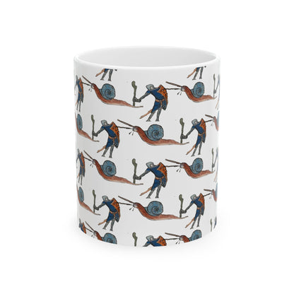 big snail Ceramic Mug, (11oz, 15oz)