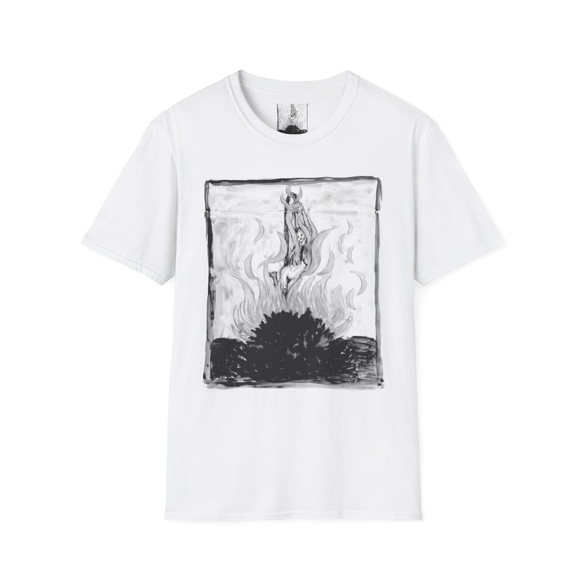 Hugo Simberg Noita roviolla (ajoittamaton) Witchcraft T-Shirt