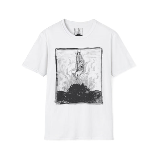 Hugo Simberg Noita roviolla (ajoittamaton) Witchcraft T-Shirt