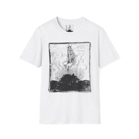 Hugo Simberg Noita roviolla (ajoittamaton) Witchcraft T-Shirt