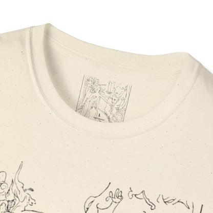 Hommage rendu à Satan dans le cercle (planche du… Witchcraft T-Shirt