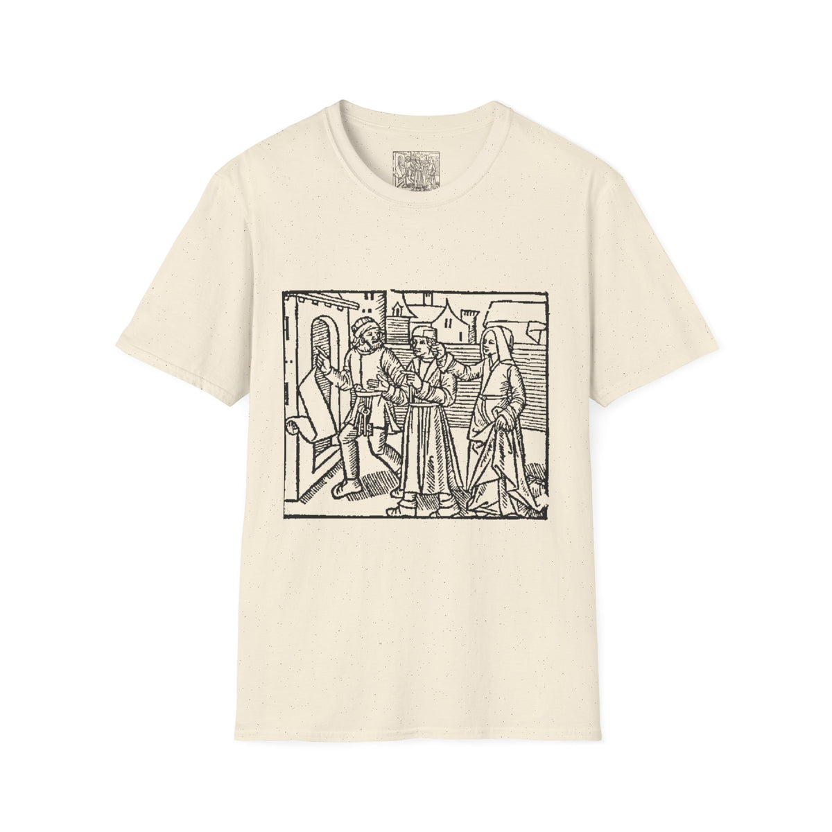 Dr. Fian showing pentinence for his wicked life… Witchcraft T-Shirt