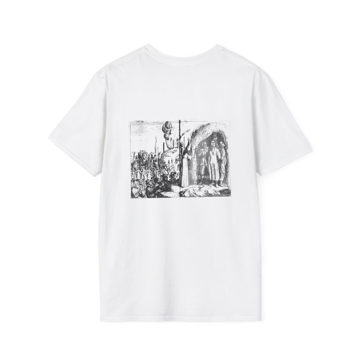 Hexenverbrennung Bilder Cautio Witchcraft T-Shirt