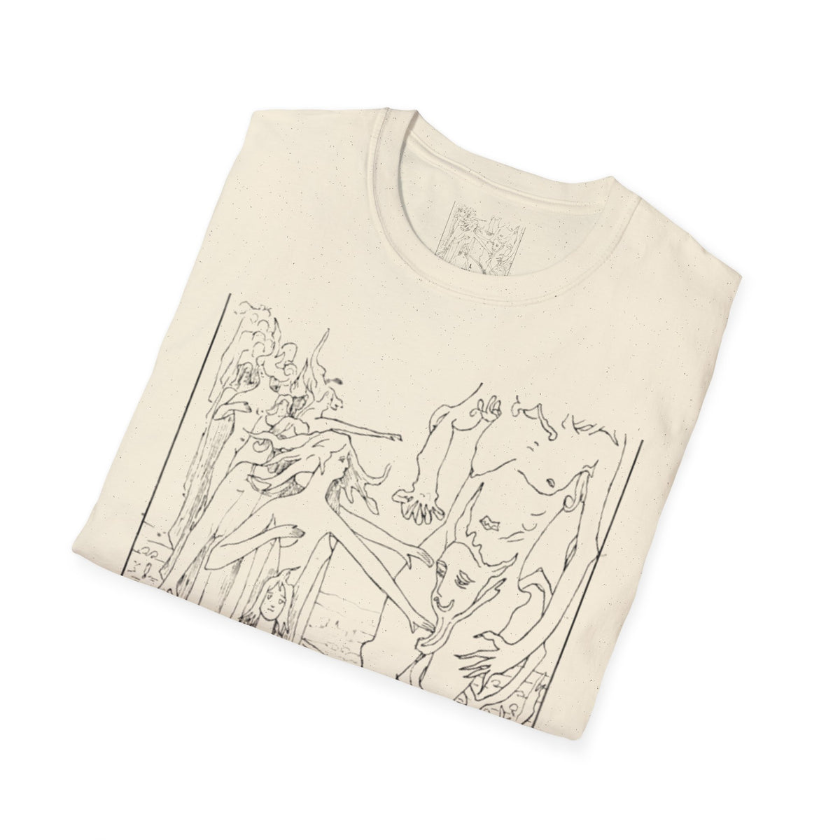 Hommage rendu à Satan dans le cercle (planche du… Witchcraft T-Shirt