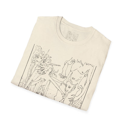 Hommage rendu à Satan dans le cercle (planche du… Witchcraft T-Shirt