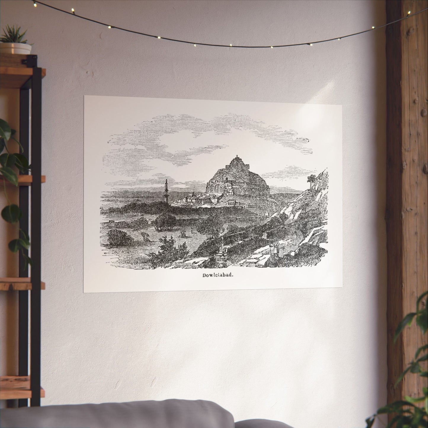 Daulatabad Fort, India (Poster)
