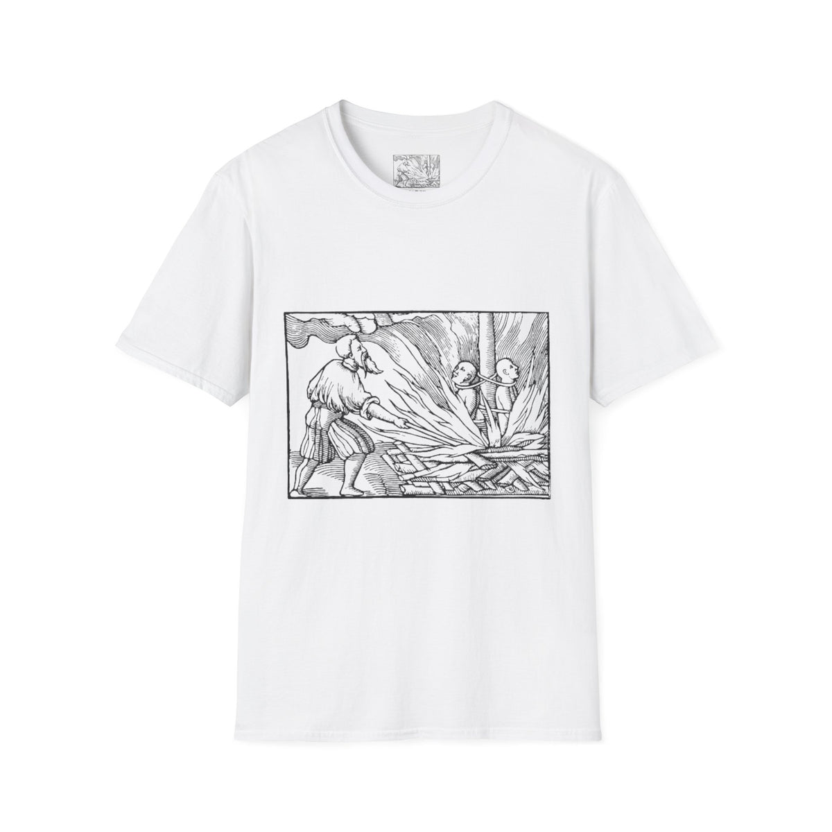 Burned at Stake Witchcraft T-Shirt