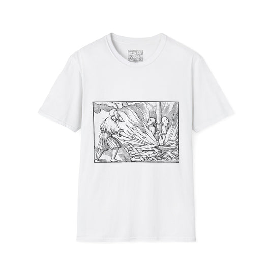 Burned at Stake Witchcraft T-Shirt