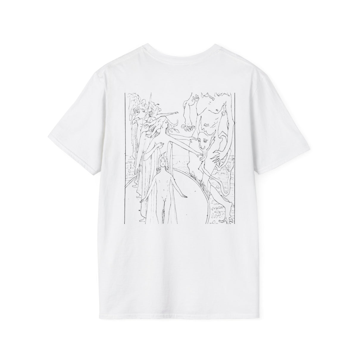 Hommage rendu à Satan dans le cercle (planche du… Witchcraft T-Shirt