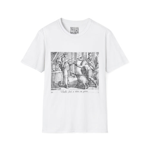 Circe changing Odysseus men to swine tempesta ant1b Witchcraft T-Shirt