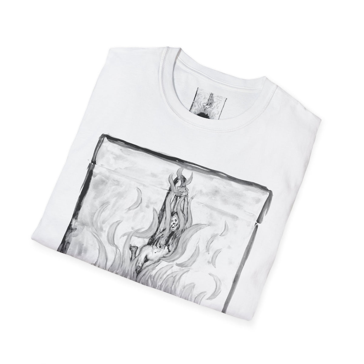 Hugo Simberg Noita roviolla (ajoittamaton) Witchcraft T-Shirt