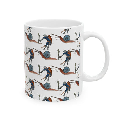 big snail Ceramic Mug, (11oz, 15oz)